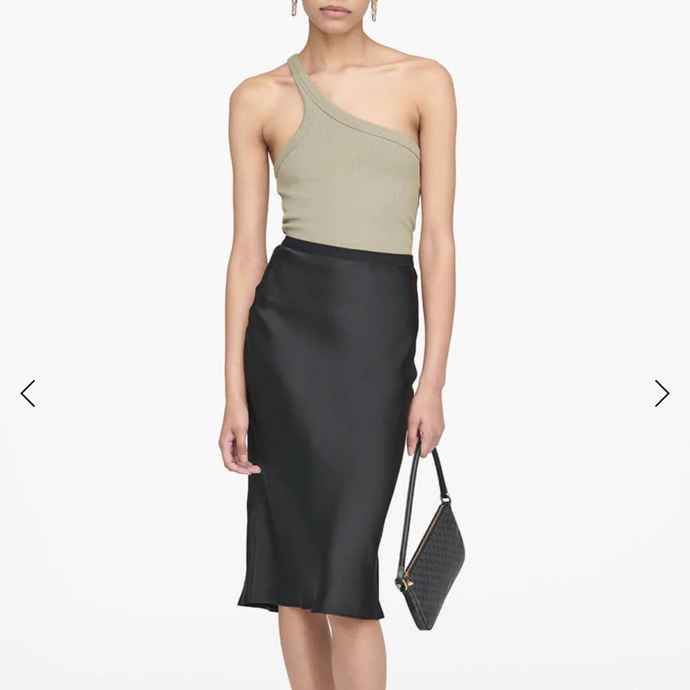 Blue Anine Bing Midi Skirt